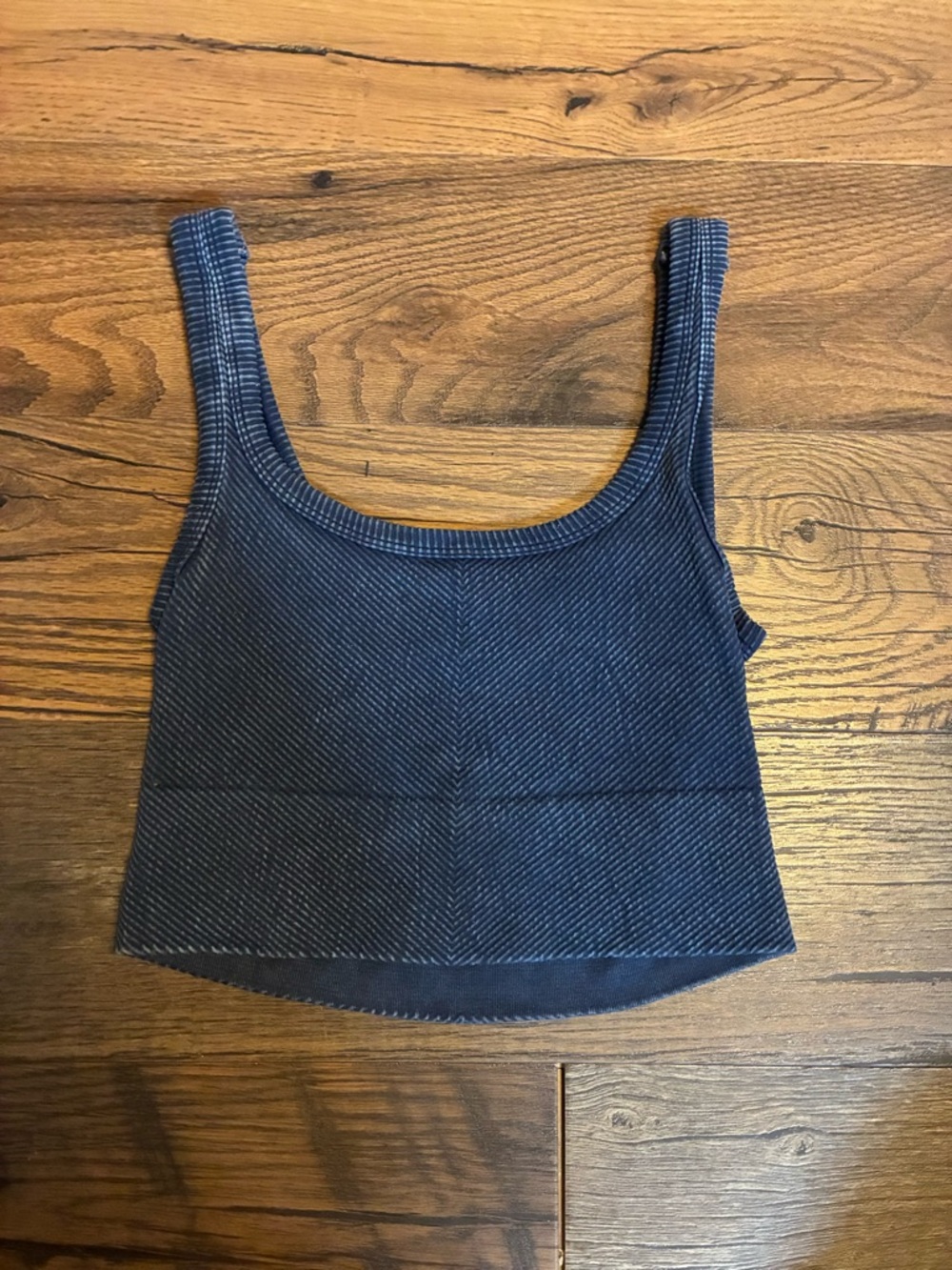 Blue tank top